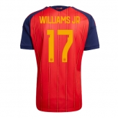 Spanien Nico Williams #17 Replika Hemmatröja VM 2026 Kortärmad