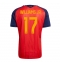 Spanien Nico Williams #17 Replika Hemmatröja VM 2026 Kortärmad