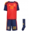 Spanien Pau Cubarsi #22 Replika Hemmatröja Barn VM 2026 Kortärmad (+ byxor)