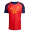 Spanien Pau Cubarsi #22 Replika Hemmatröja VM 2026 Kortärmad