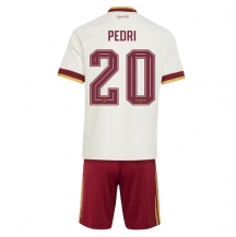 Spanien Pedri Gonzalez #20 Replika Bortatröja Barn VM 2026 Kortärmad (+ byxor)