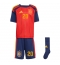 Spanien Pedri Gonzalez #20 Replika Hemmatröja Barn VM 2026 Kortärmad (+ byxor)
