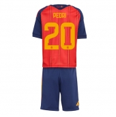 Spanien Pedri Gonzalez #20 Replika Hemmatröja Barn VM 2026 Kortärmad (+ byxor)