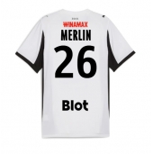 Stade Rennais Quentin Merlin #26 Replika Bortatröja 2025-26 Kortärmad