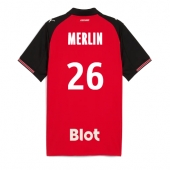 Stade Rennais Quentin Merlin #26 Replika Hemmatröja 2025-26 Kortärmad