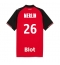 Stade Rennais Quentin Merlin #26 Replika Hemmatröja 2025-26 Kortärmad