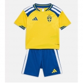 Sverige Replika Hemmatröja Barn VM 2026 Kortärmad (+ byxor)