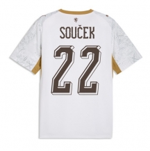 Tjeckien Tomas Soucek #22 Replika Bortatröja VM 2026 Kortärmad
