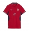 Tjeckien Tomas Soucek #22 Replika Hemmatröja Dam VM 2026 Kortärmad