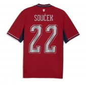 Tjeckien Tomas Soucek #22 Replika Hemmatröja VM 2026 Kortärmad
