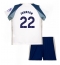 Tottenham Hotspur Brennan Johnson #22 Replika Hemmatröja Barn 2025-26 Kortärmad (+ byxor)