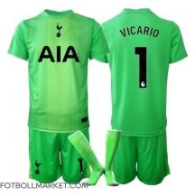 Tottenham Hotspur Guglielmo Vicario #1 Målvakt Replika Hemmatröja Barn 2025-26 Kortärmad (+ byxor)