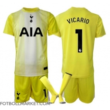 Tottenham Hotspur Guglielmo Vicario #1 Målvakt Replika Tredjetröja Barn 2025-26 Kortärmad (+ byxor)