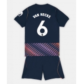 Tottenham Hotspur Jan Paul van Hecke #6 Replika Bortatröja Barn 2026-27 Kortärmad (+ byxor)