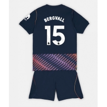 Tottenham Hotspur Lucas Bergvall #15 Replika Bortatröja Barn 2026-27 Kortärmad (+ byxor)