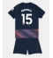Tottenham Hotspur Lucas Bergvall #15 Replika Bortatröja Barn 2026-27 Kortärmad (+ byxor)