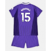 Tottenham Hotspur Lucas Bergvall #15 Replika Tredjetröja Barn 2026-27 Kortärmad (+ byxor)