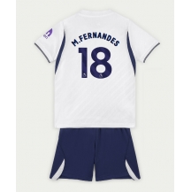 Tottenham Hotspur Mateus Fernandes #18 Replika Hemmatröja Barn 2026-27 Kortärmad (+ byxor)