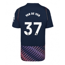 Tottenham Hotspur Micky van de Ven #37 Replika Bortatröja 2026-27 Kortärmad