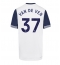 Tottenham Hotspur Micky van de Ven #37 Replika Hemmatröja 2024-25 Kortärmad