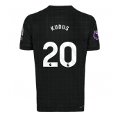 Tottenham Hotspur Mohammed Kudus #20 Replika Bortatröja 2025-26 Kortärmad
