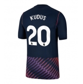 Tottenham Hotspur Mohammed Kudus #20 Replika Bortatröja 2026-27 Kortärmad