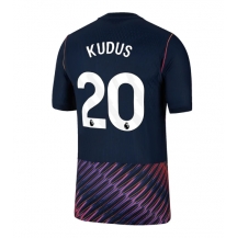 Tottenham Hotspur Mohammed Kudus #20 Replika Bortatröja 2026-27 Kortärmad