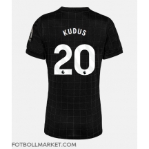 Tottenham Hotspur Mohammed Kudus #20 Replika Bortatröja Dam 2025-26 Kortärmad