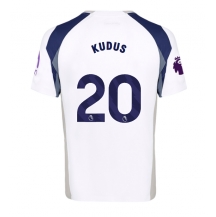 Tottenham Hotspur Mohammed Kudus #20 Replika Hemmatröja 2025-26 Kortärmad