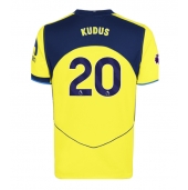 Tottenham Hotspur Mohammed Kudus #20 Replika Tredjetröja 2025-26 Kortärmad