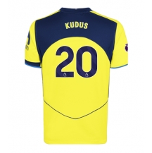 Tottenham Hotspur Mohammed Kudus #20 Replika Tredjetröja 2025-26 Kortärmad