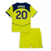 Tottenham Hotspur Mohammed Kudus #20 Replika Tredjetröja Barn 2025-26 Kortärmad (+ byxor)
