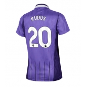 Tottenham Hotspur Mohammed Kudus #20 Replika Tredjetröja Dam 2026-27 Kortärmad