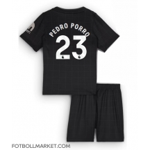 Tottenham Hotspur Pedro Porro #23 Replika Bortatröja Barn 2025-26 Kortärmad (+ byxor)
