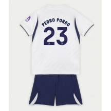 Tottenham Hotspur Pedro Porro #23 Replika Hemmatröja Barn 2026-27 Kortärmad (+ byxor)