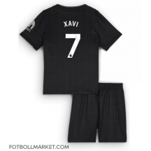 Tottenham Hotspur Xavi Simons #7 Replika Bortatröja Barn 2025-26 Kortärmad (+ byxor)