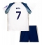 Tottenham Hotspur Xavi Simons #7 Replika Hemmatröja Barn 2025-26 Kortärmad (+ byxor)