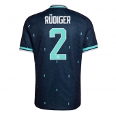 Tyskland Antonio Rudiger #2 Replika Bortatröja VM 2026 Kortärmad