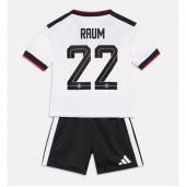 Tyskland David Raum #22 Replika Hemmatröja Barn VM 2026 Kortärmad (+ byxor)