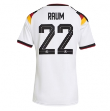 Tyskland David Raum #22 Replika Hemmatröja Dam VM 2026 Kortärmad