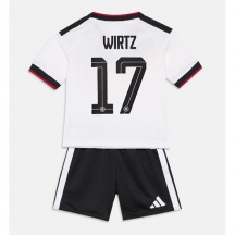 Tyskland Florian Wirtz #17 Replika Hemmatröja Barn VM 2026 Kortärmad (+ byxor)