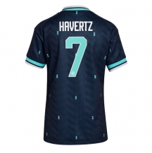 Tyskland Kai Havertz #7 Replika Bortatröja Dam VM 2026 Kortärmad