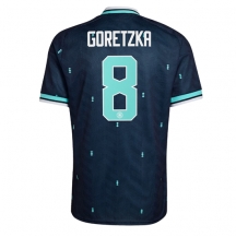 Tyskland Leon Goretzka #8 Replika Bortatröja VM 2026 Kortärmad