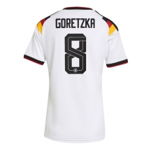 Tyskland Leon Goretzka #8 Replika Hemmatröja Dam VM 2026 Kortärmad