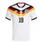 Tyskland Leroy Sane #19 Replika Hemmatröja VM 2026 Kortärmad
