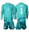 Tyskland Manuel Neuer #1 Målvakt Replika Hemmatröja Barn VM 2026 Långärmad (+ byxor)