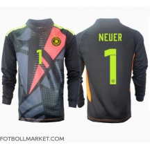 Tyskland Manuel Neuer #1 Målvakt Replika Hemmatröja EM 2024 Långärmad