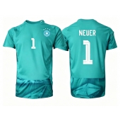 Tyskland Manuel Neuer #1 Målvakt Replika Hemmatröja VM 2026 Kortärmad