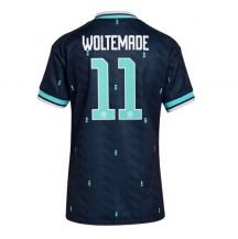 Tyskland Nick Woltemade #11 Replika Bortatröja Dam VM 2026 Kortärmad