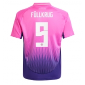 Tyskland Niclas Fullkrug #9 Replika Bortatröja EM 2024 Kortärmad